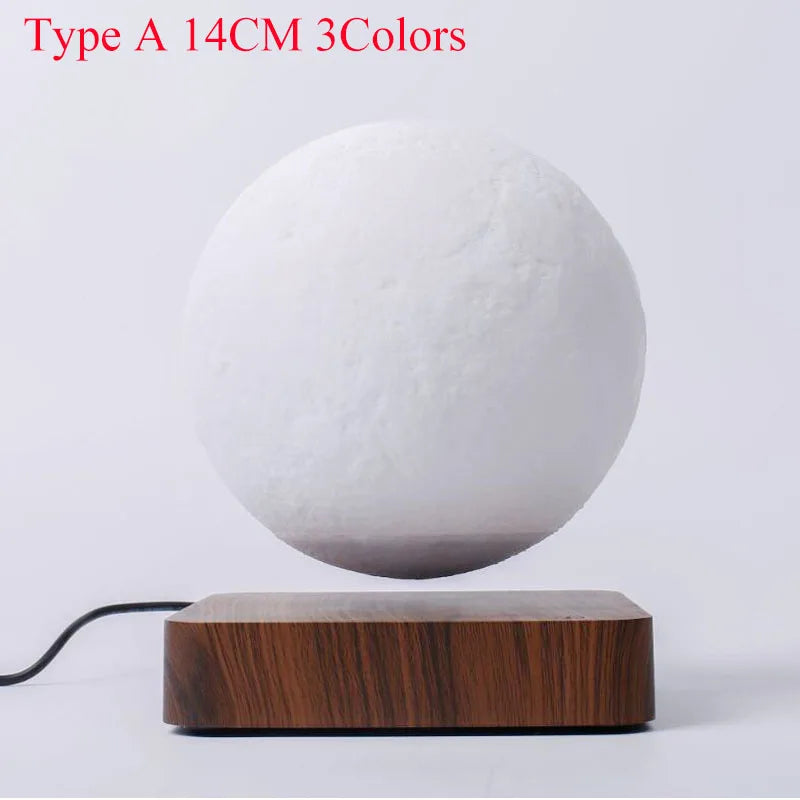 ZK30 Levitating Moon Lamp Night Light Floating 3D
