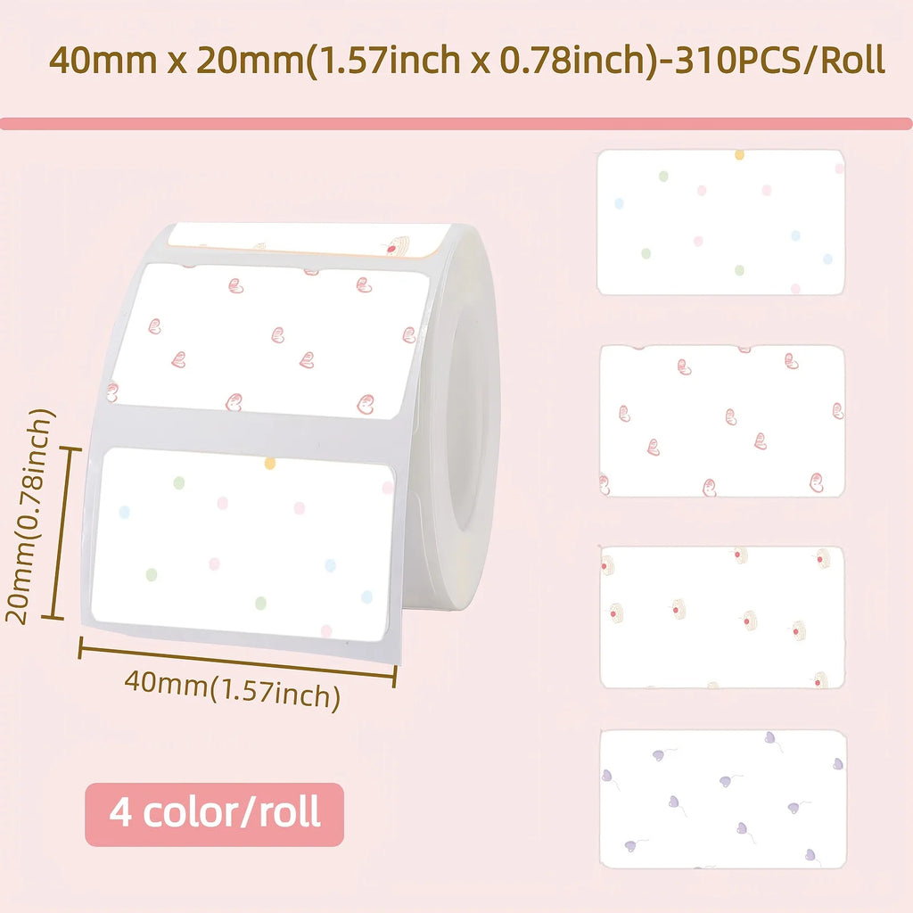 P50 Mini Label Machine Portable Wireless Thermal Label Printer, 12-50mm Width