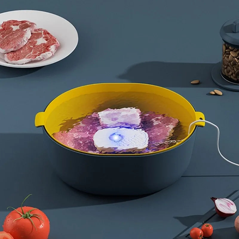 Portable Fruit Vegetable Washer Cleaning Machine for kitchen
