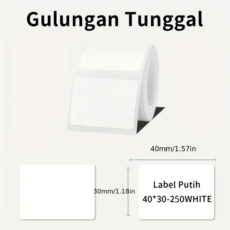 P50 Mini Label Machine Portable Wireless Thermal Label Printer, 12-50mm Width