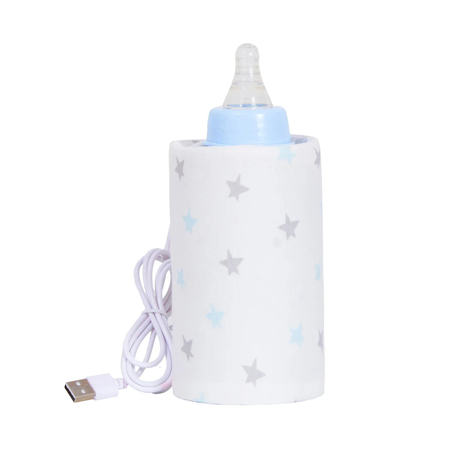 USB Baby Bottle Warmer Portable Travel Infant Baby Feeding Bottle Heated Cover
