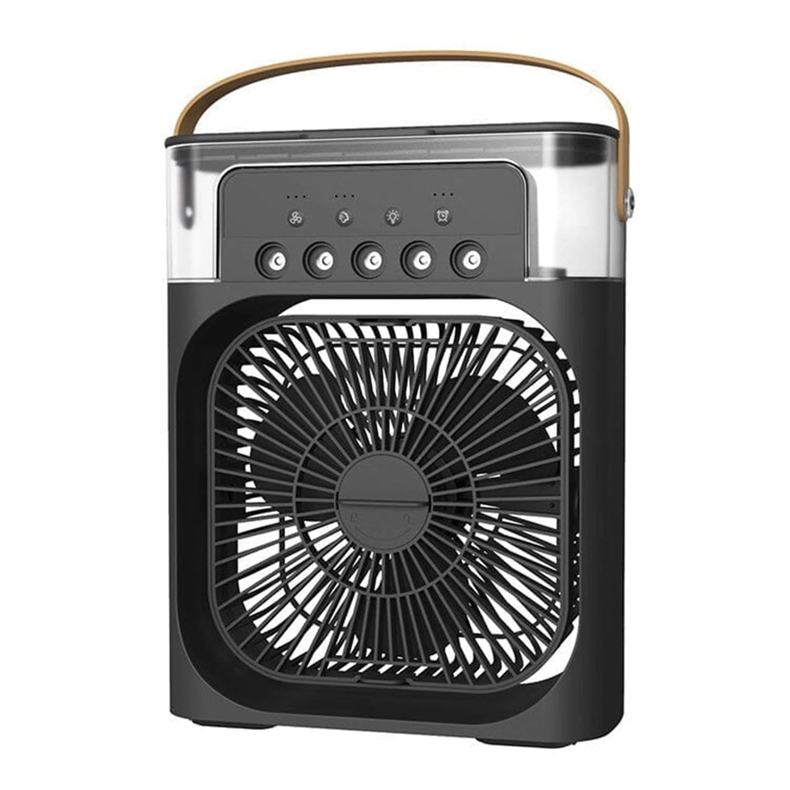 Portable 3 In 1 Fan AIr Conditioner Household Small Air Cooler LED Night Lights Humidifier Air Adjustment Home Fans