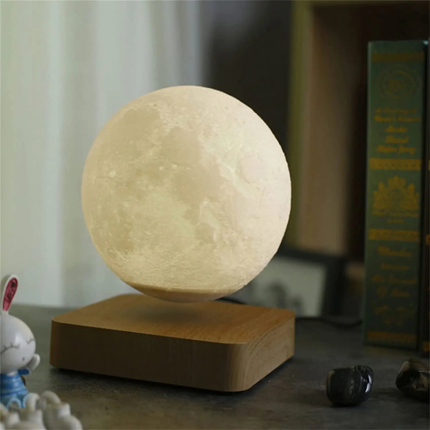 ZK30 Levitating Moon Lamp Night Light Floating 3D