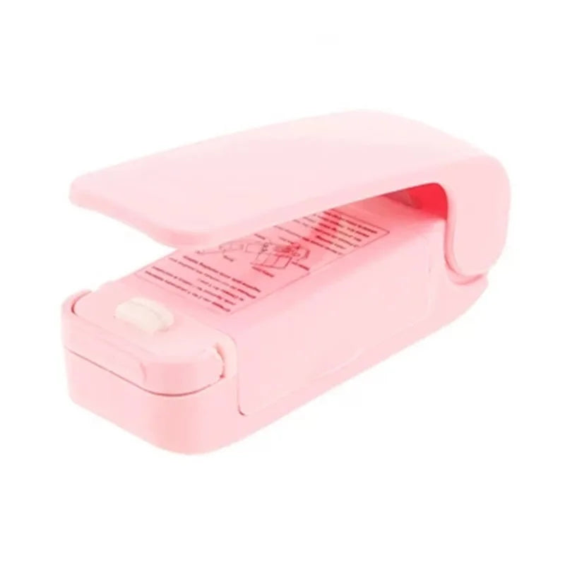Mini Heat Bag Packaging Sealer Portable Plastic Bag Clip Sealing Machine Food Storage Seal Snack Sealing Kitchen Gadgets